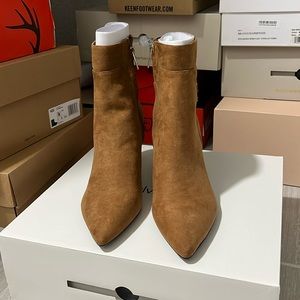 Calvin Klein Ankle Boots Size 7M Brown